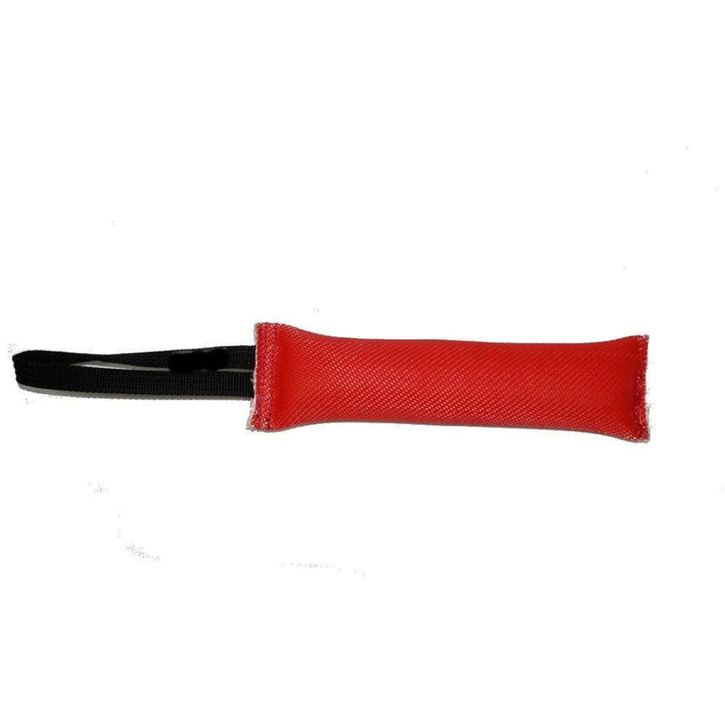 DINGO GEAR Firehose Dog Bite Tug One Handle Floatable Waterproof Red 30 x 6 cm - PawsPlanet Australia