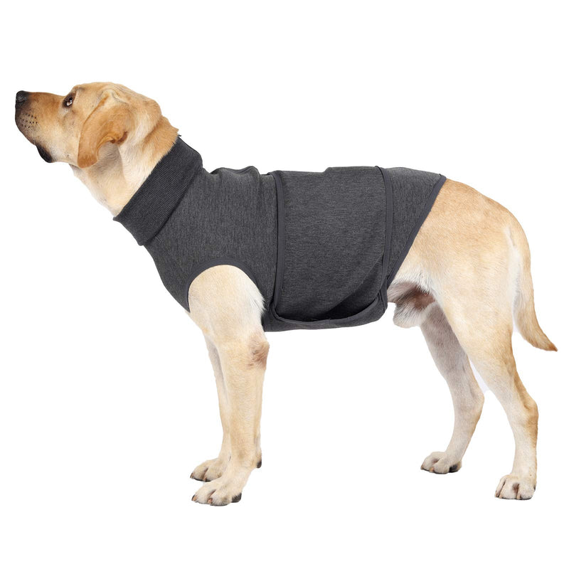 Dog Anxiety Relief Jacket Soft Vest Coat Anxiety Wrap Shirt For Pets Relief Stress Keep Calming for Dogs XXL (Pack of 1) Gray - PawsPlanet Australia