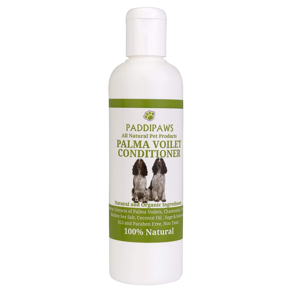 PADDIPAWS 100% Natural Concentrated Palma Violet Conditioner for Dogs/Safe and Gentle Leaving the Coat Soft and Shiny/No Parabens or SLS 250ml - PawsPlanet Australia