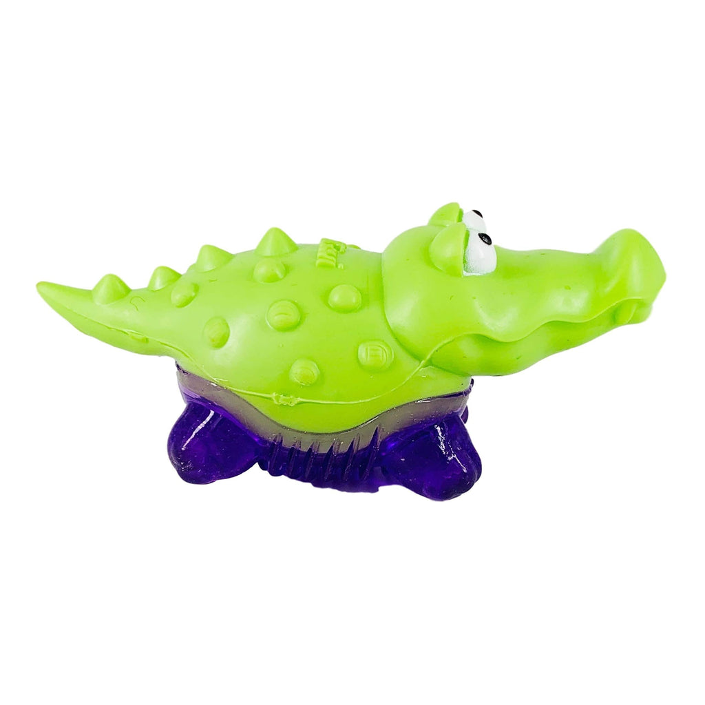 AVANZONA Dog Toys, Puppy Toys, TPR Dog Chew Toy 10 cm, Fun Squeaky Alligator Chewable Durable and Flexible, Clean teeth for puppy and small dogs. - PawsPlanet Australia