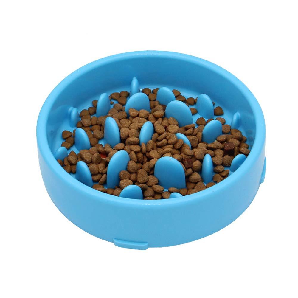 JIAYEE Slow Eating Dog Bowl,Slow Feed Dog Bowl,Healthy Slow Feeder Dog Bowls Large,Pet Healthy Eating Diet Bloat Stop Bowl,Dog Bowl Slow Feeder for Medium Small Dogs (Blue) Blue - PawsPlanet Australia