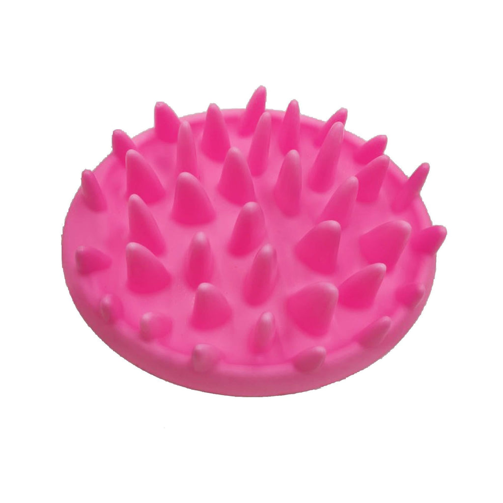 MINGZE Dog and Cat Bowl Slow Feeder Pet Interactive Fun Feeder Bowl, Slow Feed Dog Bowl Interactive Bloat Stop Pet Feed Bowl, Slow Down Eating, Pink - PawsPlanet Australia