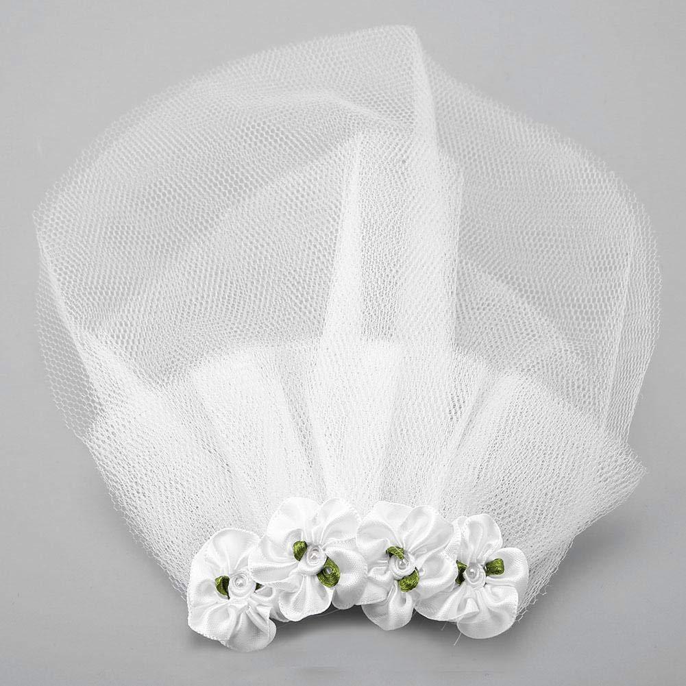 KUIDAMOS Dog Flower Headdress Veil Pet Wedding Veil for daily decor or party decorations suitable for small&miduim dogs(L) L - PawsPlanet Australia