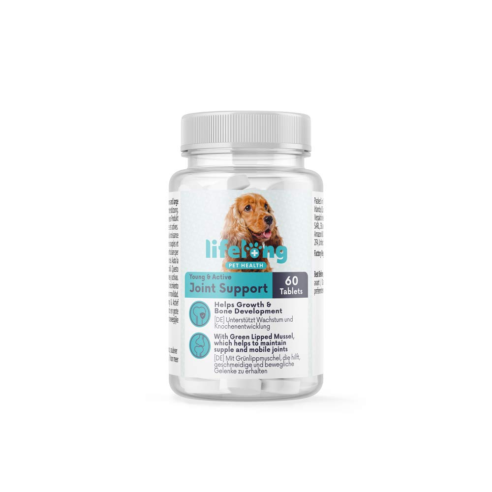 Amazon Brand - Lifelong Young & Active Joint Support, 60 Tablets - PawsPlanet Australia