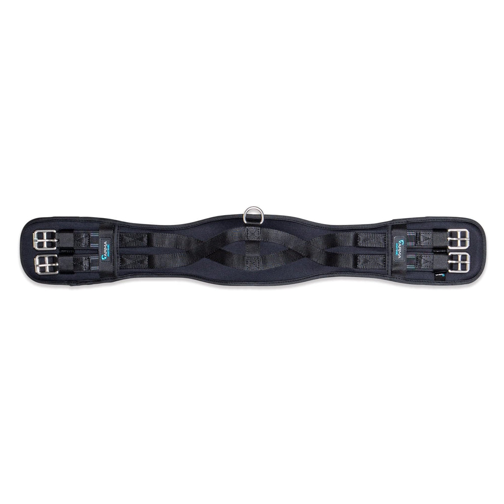 Shires Memory Foam Dressage Girth - Black 22 - PawsPlanet Australia