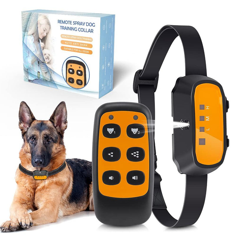 ULPEAK Dog Training Collar, 2 in 1 Remote &Spray Bark Collar, Rechargeable Waterproof Citronella Anti-Bark Collar Dog Barking Deterrent - PawsPlanet Australia