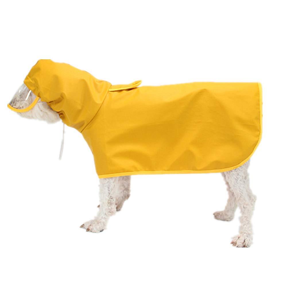 N\A Dog Raincoat with Hood Pet Waterproof Jacket Dogs Waterproof Clothes for Small Dogs - PawsPlanet Australia