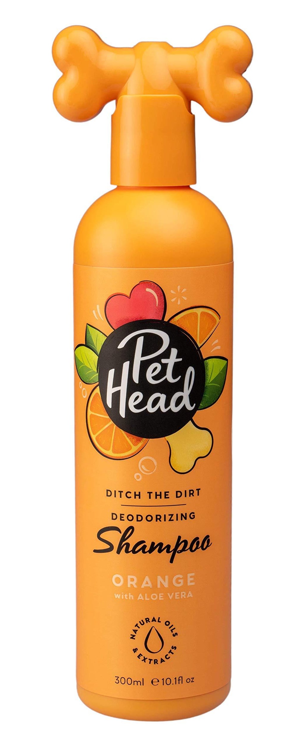 Pet Head Dog Shampoo, Ditch The Dirt Shampoo Odour Neutralising For Smelly Dogs, Deep Cleans Removes Odours, orange - PawsPlanet Australia