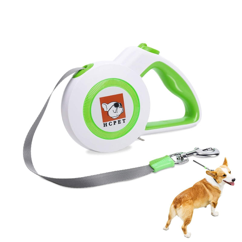 Hcpet Dog Training Leash, 16.4ft Automatic Dog Pet Supplies Small and Medium Sized Dog Leash, Pet Retractable Leash-Green Green - PawsPlanet Australia