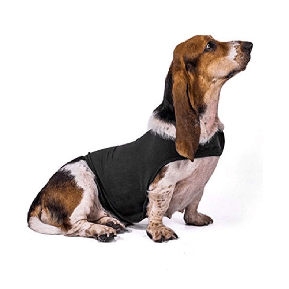 Anxiety Jackets For Dogs, Clothes For Pet Dogs To Calm Down, Soothing Shirts For Dogs, Clothes For Medical Treatment And Excitement, And Clothes For Fear Of Stress And Anxiety (Dark Gray)XS XS Dark gray - PawsPlanet Australia
