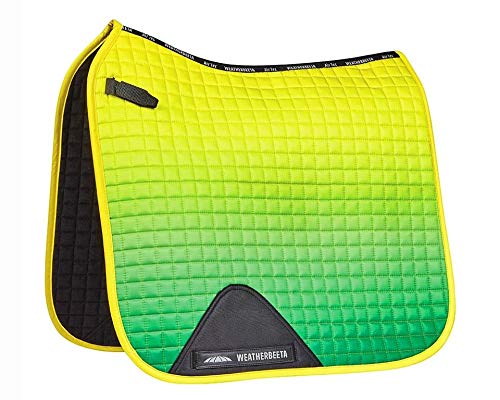 Weatherbeeta Prime Ombre Dressage Saddle Pad - Sunflower Field - PawsPlanet Australia