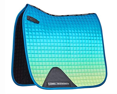 Weatherbeeta Prime Ombre Dressage Saddle Pad - Oceans Reef - PawsPlanet Australia