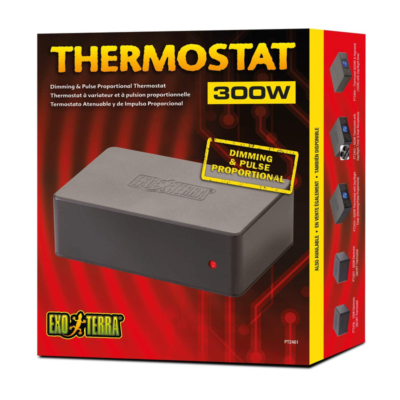 Exo Terra 300w Dimming & Pulse Proportional Thermostat One Colour One Size - PawsPlanet Australia