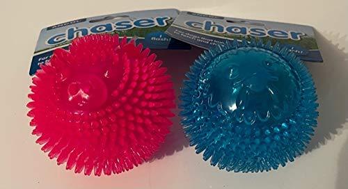 Flashing Spikey Dog Balls Variety Pack (Pig and Chicken) - PawsPlanet Australia