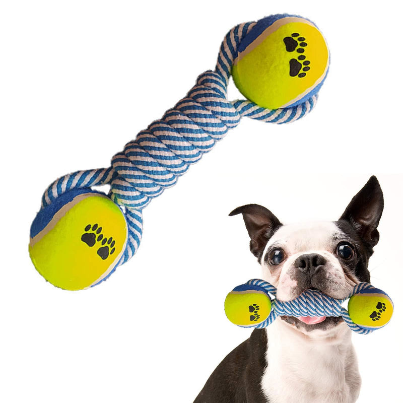 N\O Yisika Dog Chew Toys,Puppy Teething Toy,Puppy Boredom Anxiety Teething Knots Cotton Rope Toys Dog Chew Toys for Puppy Small Pet B - PawsPlanet Australia