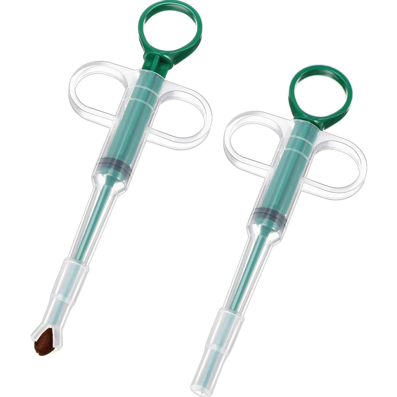 Nuanchu 2 Pieces Pet Syringe Pet Pill Syringe Pet Feeding Syringe Cat Pill Shooter Small Pills Pet Pill Dispenser Syringe Feeders for Feeding Cats Dogs and Small Animals - PawsPlanet Australia