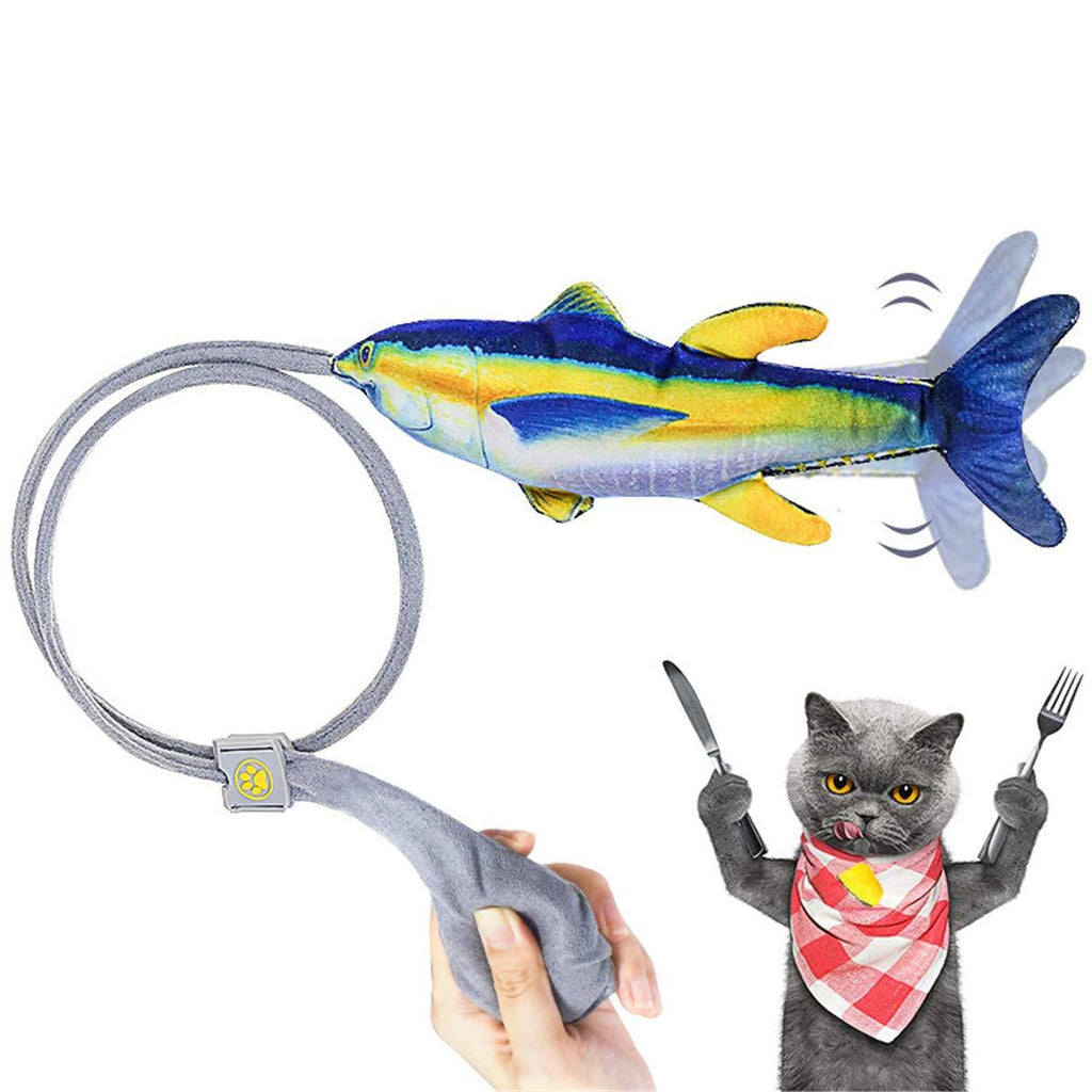 YW sweenaly Funny Cat Toy Cat Toys Interactive Toys (fish cat toy) fish cat toy - PawsPlanet Australia