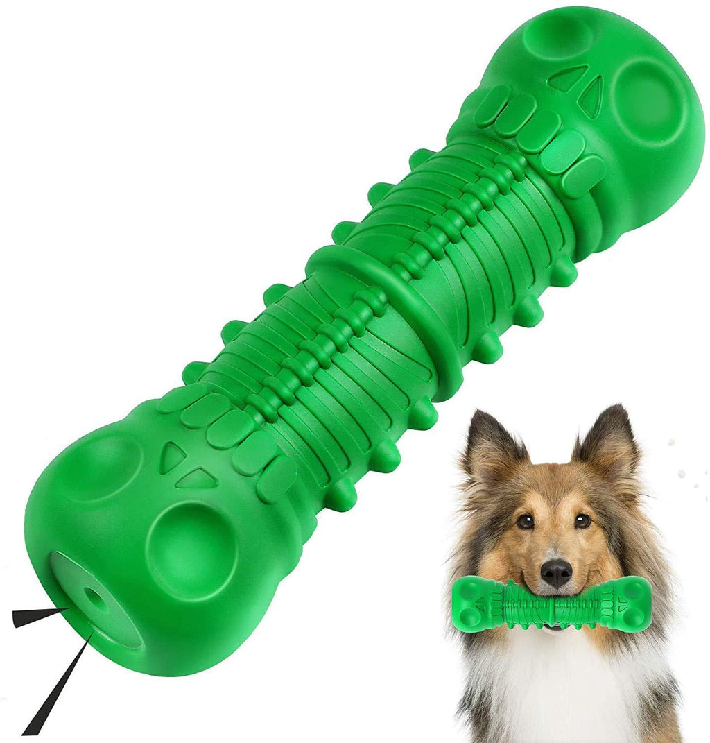 PiAEK Dog Squeaky Toys- Toughest Natural Rubber-Dog Chew Toys for Aggressive Chewers, Almost Indestructible Tough Durable Dog Toys for Dogs-Teeth Cleaning Chews for Large/Medium Breed - PawsPlanet Australia
