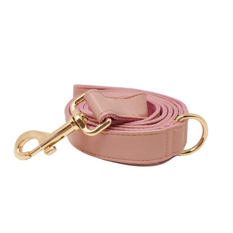 Animal Outfitters UK Limited Edition Gold Candy Collection Vegan | Faux Leather Pink and Gold Dog | Puppy Lead | Strong and Comfortable for Small or Large Dogs… - PawsPlanet Australia