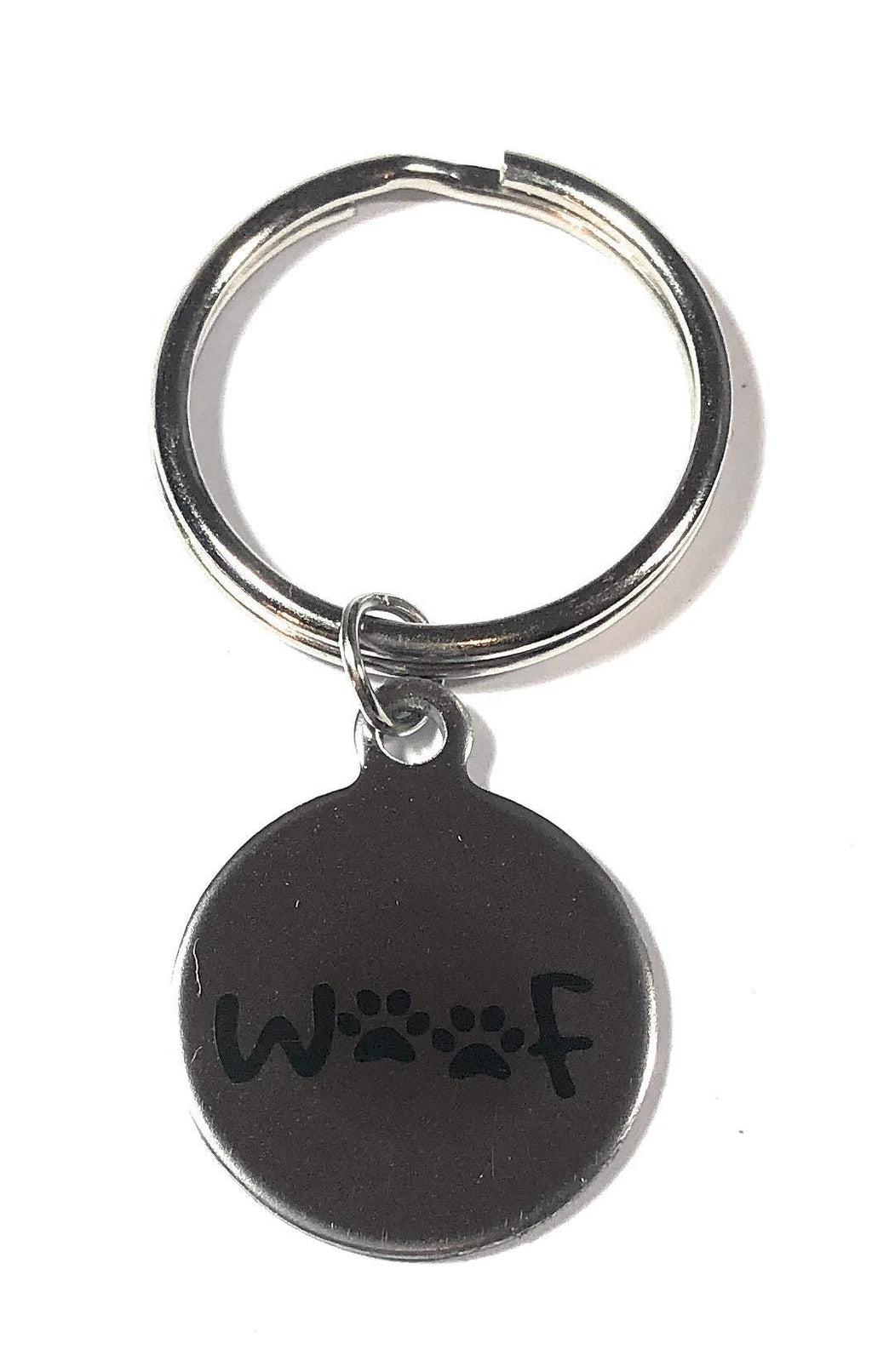 FizzyButton Gifts Dog Collar or Lead Charm, Woof Pawprints - PawsPlanet Australia