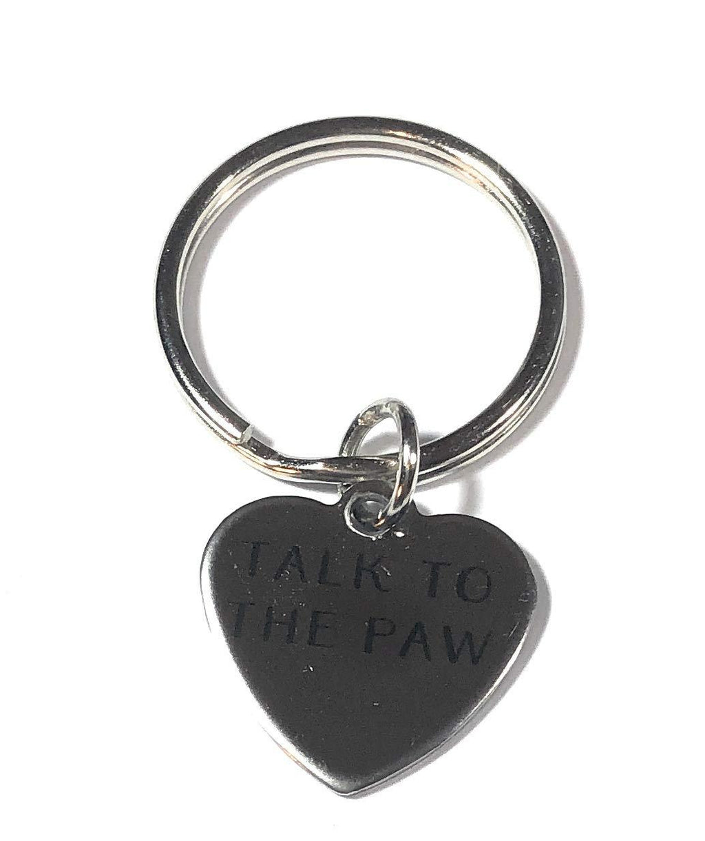 FizzyButton Gifts Dog Cat Collar or Lead Charm, Talk To The Paw - PawsPlanet Australia