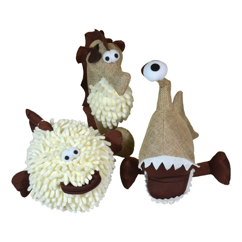 Scarlaroo Squeaky Dog Toys, present our Fish Soft Dog Toy range (The Fish Mob) Fish (The Fish Mob) - PawsPlanet Australia
