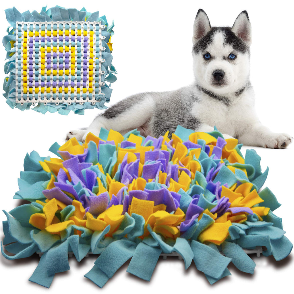 Snuffle mat for dogs - Dog puzzle toy - ideal feeding mat for puppies mental stimulation and games. - PawsPlanet Australia