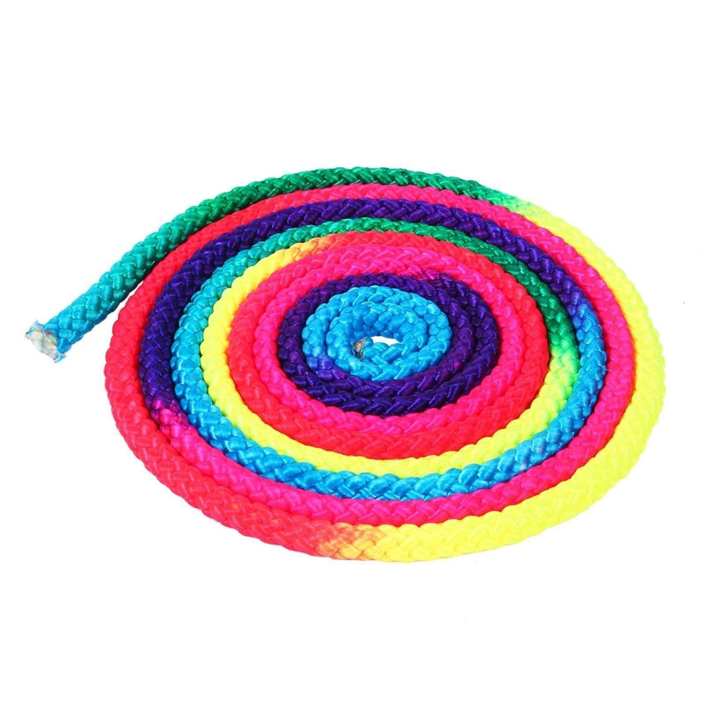 Shoplice Jumping Rope Exercise & Rainbow Gymnastics Rope Color Rhythmic Gymnastics Rope Solid Competition Arts Training Rope - PawsPlanet Australia