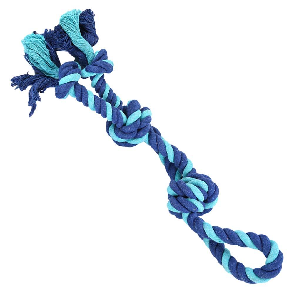 SENDILI Puppy Chew Toys - Dog Rope Toys Durable Dog Chew Training Toys Rope Tug for Aggressive Interactive Chewers - PawsPlanet Australia