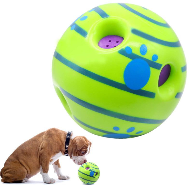 Giggle Ball Interactive Dog Toy, Fun Giggle Sounds Ball Puppies Training Playing Safe Funny Sound Talking Babble Ball for Small Medium Large Pet Dogs - PawsPlanet Australia