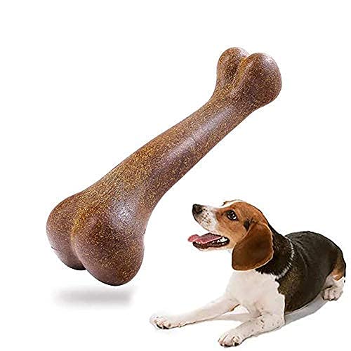 Dog Bone Toy，Dog Chew Toys Indestructible，Dog Bones，Tough Dog Toys，Dog Toothbrush Chew Toy，Aggressive Chew Toys for Dogs，Large Dog Toys for Boredom，Durable and Hard Beef-Flavored Dog Snack Chew Toy Beef flavor - PawsPlanet Australia