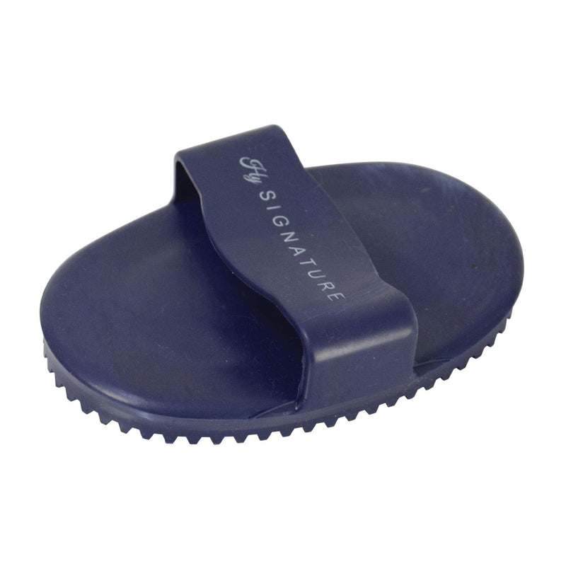 HySignature Traditional Curry Comb One Size Navy Red - PawsPlanet Australia