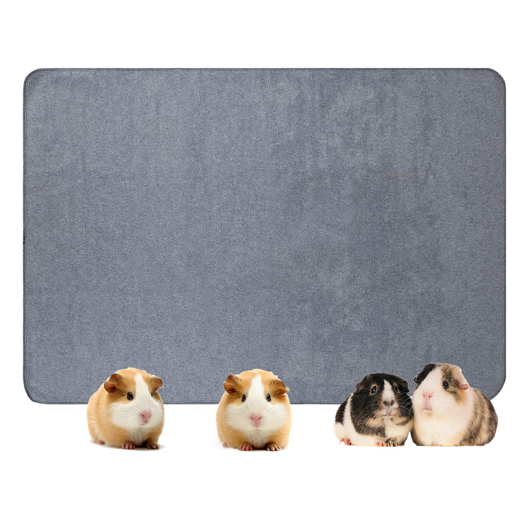 Guinea Pig Cage Liner Pad Reusable Washable Pee Pad with Waterproof Bottom Highly Absorbent for Small Animal Rabbit Bunny Hedgehog Fit Cage C&C 2x3 - PawsPlanet Australia