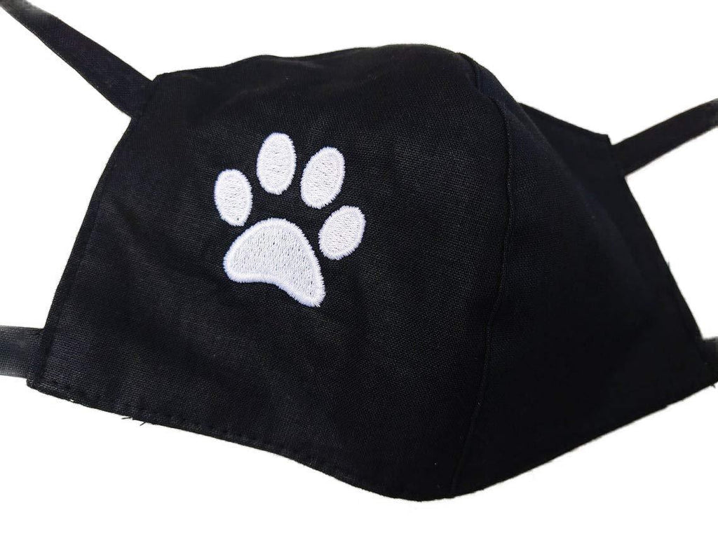 Dog's Paw Face Mask 100% Cotton Face Mask Triple Layers Washable Reusable Pet Face Covering - PawsPlanet Australia