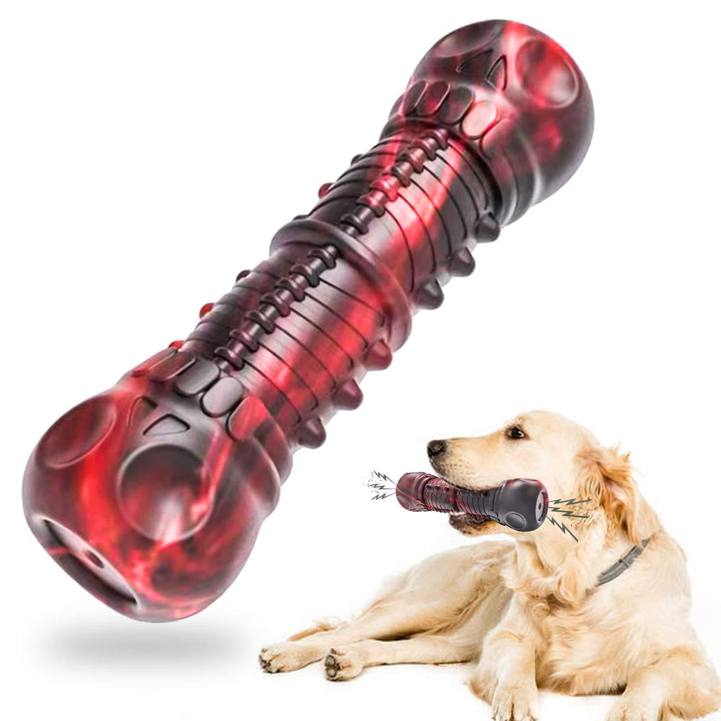 Dog Chew Toys, Indestructible Chew Toys for Aggressive Chew, Squeaky Dog Chew Toy For Aggressive Chewers Large Medium Breed Dog, Dog Toothbrush Dental Care Chew Toys NO.2 - PawsPlanet Australia