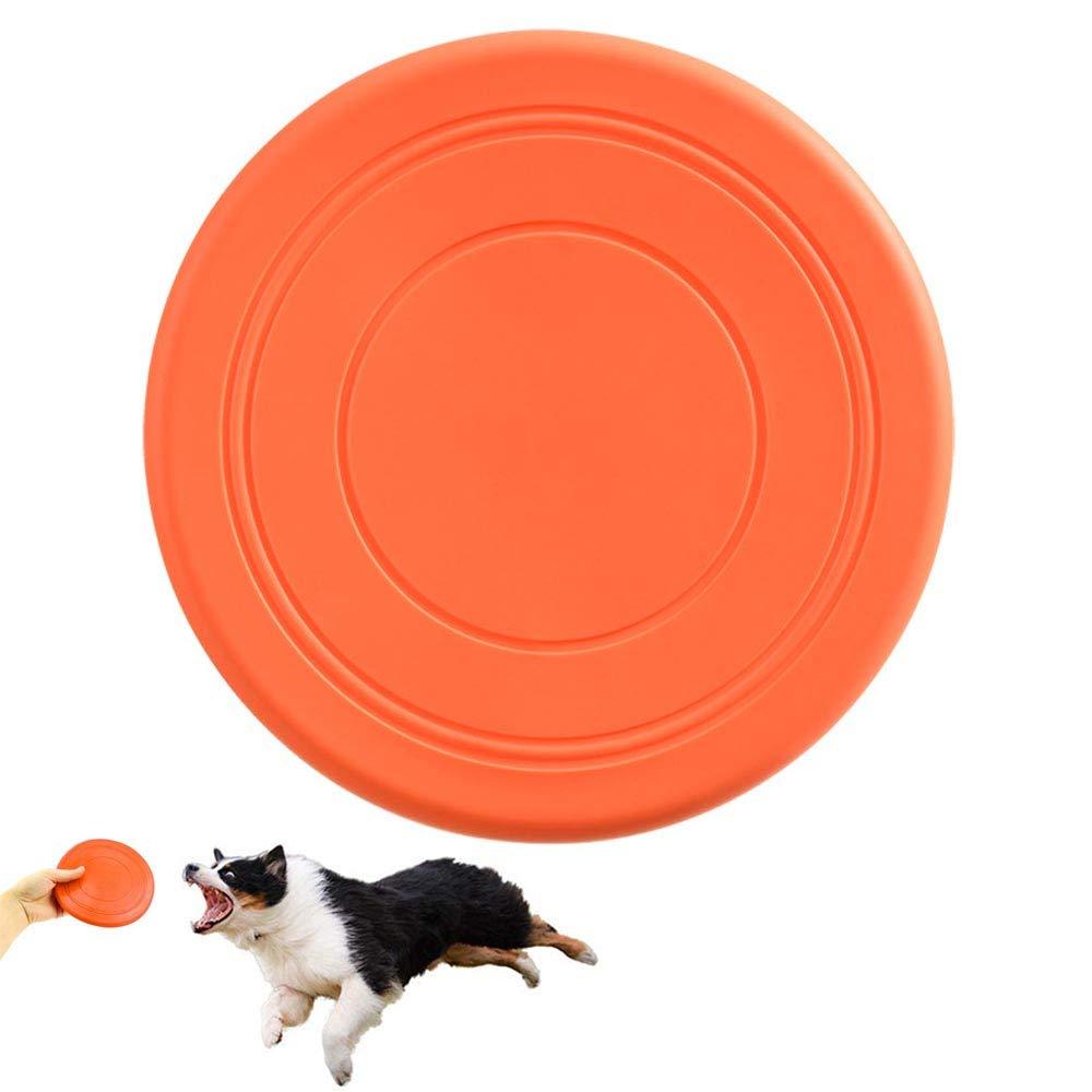 Frisbees for Dogs,Tossing Toys Durable Rubber for Most Size Dog Puppy 7Inch - PawsPlanet Australia