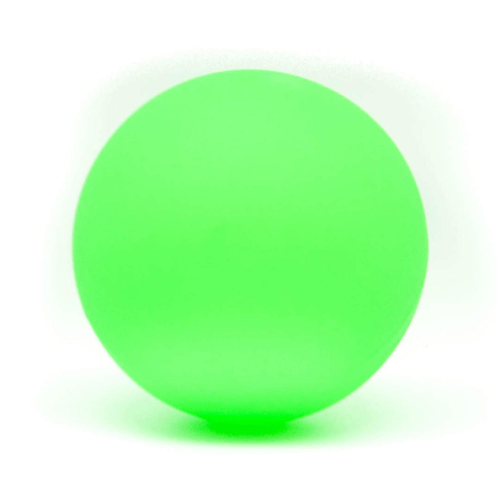 Dog Play Balls GLOW IN THE DARK BALL Rubber Chase Chew Fetch BRIGHT Pet Glow Balls Interactive Dog Toy Balls for Training Exercise (1 Ball (Green)) 1 Ball (Green) - PawsPlanet Australia