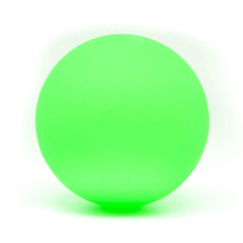 Dog Play Balls GLOW IN THE DARK BALL Rubber Chase Chew Fetch BRIGHT Pet Glow Balls Interactive Dog Toy Balls for Training Exercise (1 Ball (Green)) 1 Ball (Green) - PawsPlanet Australia