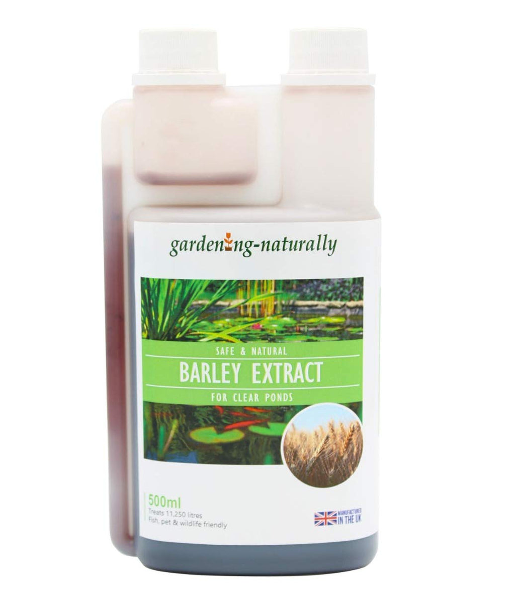 Barley Straw Extract Pond Treatment Natural Safe Clean Water 500ml - PawsPlanet Australia