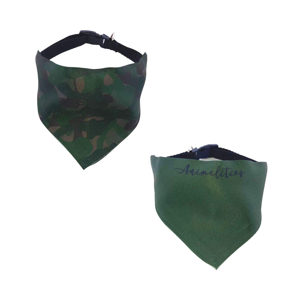 Camouflage Slip-On Pet Bandana for Dogs, Cats and Rabbits (X-Small) XS - PawsPlanet Australia