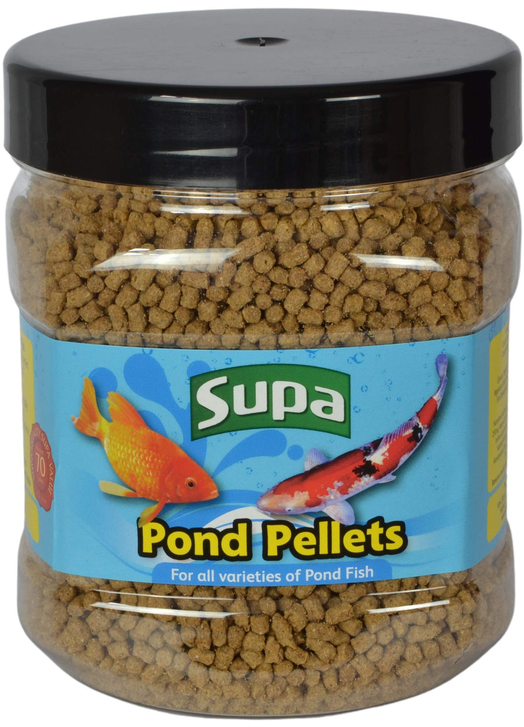 Supa Pond Pellets Fish Food 425 grams, Premium Quality Pond Fish Food Offering A Nutritionally Balanced Diet, - PawsPlanet Australia