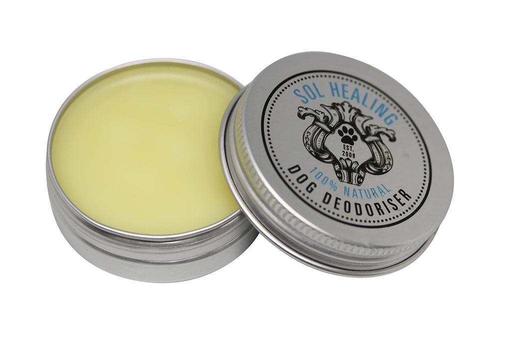 Sol Healing Dog Deodoriser - Natural Odour Eliminator for Puppies - Scented Balm Freshener with Long-Lasting Scent - Safe & Gentle on Coat & Skin - No Chemicals, SLS & Parabens - Gift for Pet Owners - PawsPlanet Australia
