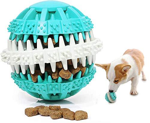 IYOYI Dog Toy Ball, Dog Treat Ball Food Ball, Food-Grade Rubber Dog Ball, Tooth Cleaning Ball for Pet, Interactive Dog Toys, Nontoxic Bite Resistant Chew Ball for Dogs, Cat - PawsPlanet Australia