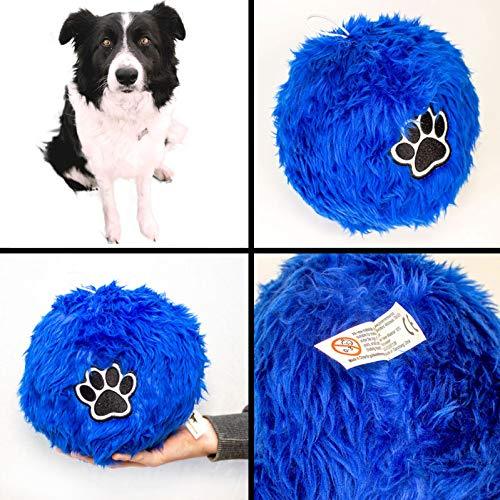 Soft Fluffy Ball For Border Collie Dogs - Large Size Ball - PawsPlanet Australia