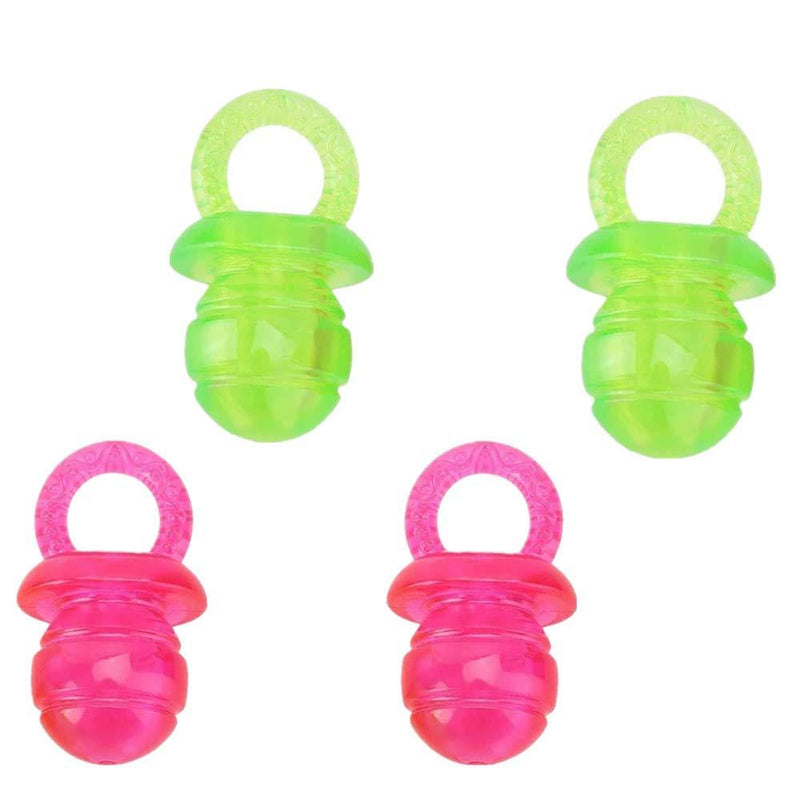 Dog Pacifiers, 4 Pcs Dog Chew Toys Puppy Pacifier Natural Rubber Clean Teeth Tools Molar Chewing Training Toys for Pet Puppy Dogs - PawsPlanet Australia