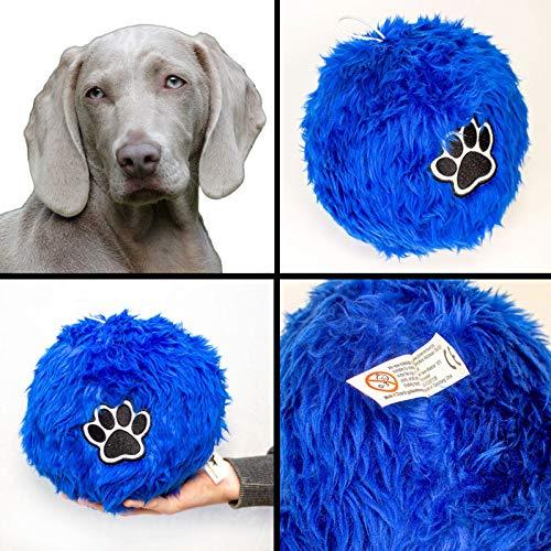 Soft Fluffy Ball For Weimaraner Dog - Large Size Ball - PawsPlanet Australia