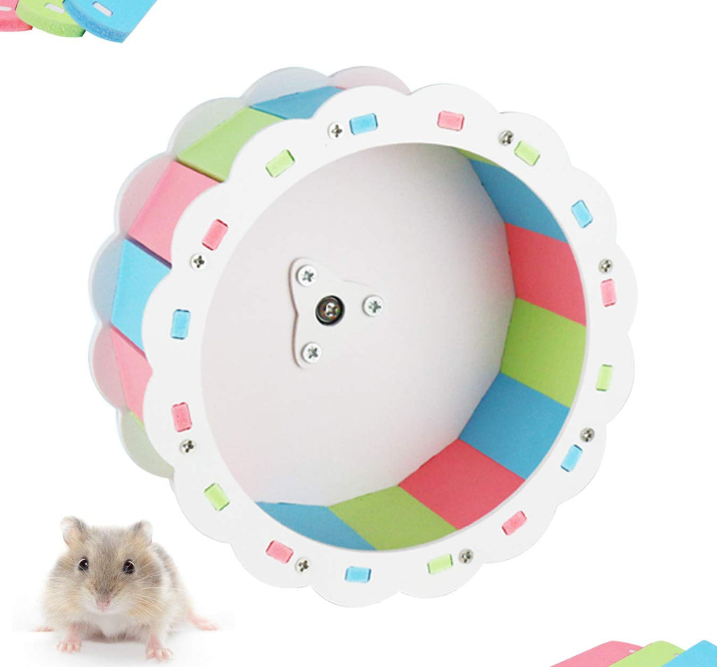 QIMMU Hamster Running Wheel,Small Animal Exercise Wheels,Silent Running Wheel,Hamster Wheel Toy for Chinchilla Hedgehog Gerbil and Other Small Animal A - PawsPlanet Australia