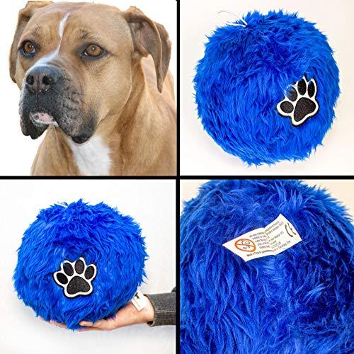 Soft Fluffy Ball For Staffy Dog - Large Size Ball - Staffordshire Bull Terrier - PawsPlanet Australia