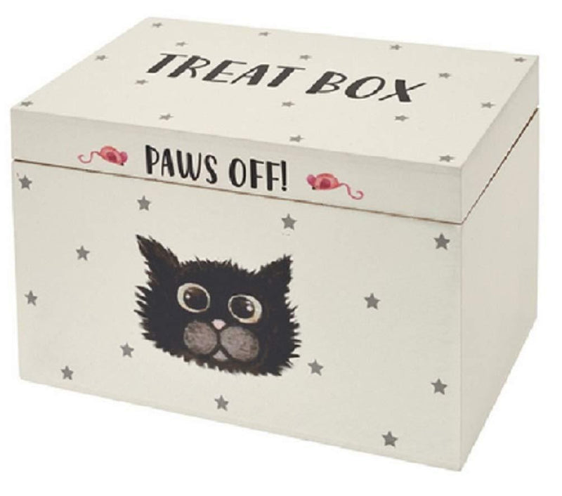 Paws Off - Black Cat Treat Box - Cat Treat Box - PawsPlanet Australia