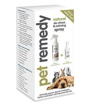 Pet Remedy Calming Spray 275ml Value Pack | Dog Anxiety Relief and Cat Calming Product | Relieves Dog and Cat Separation Anxiety, Stress from Fireworks, House Moves, Companion Loss & More | - PawsPlanet Australia